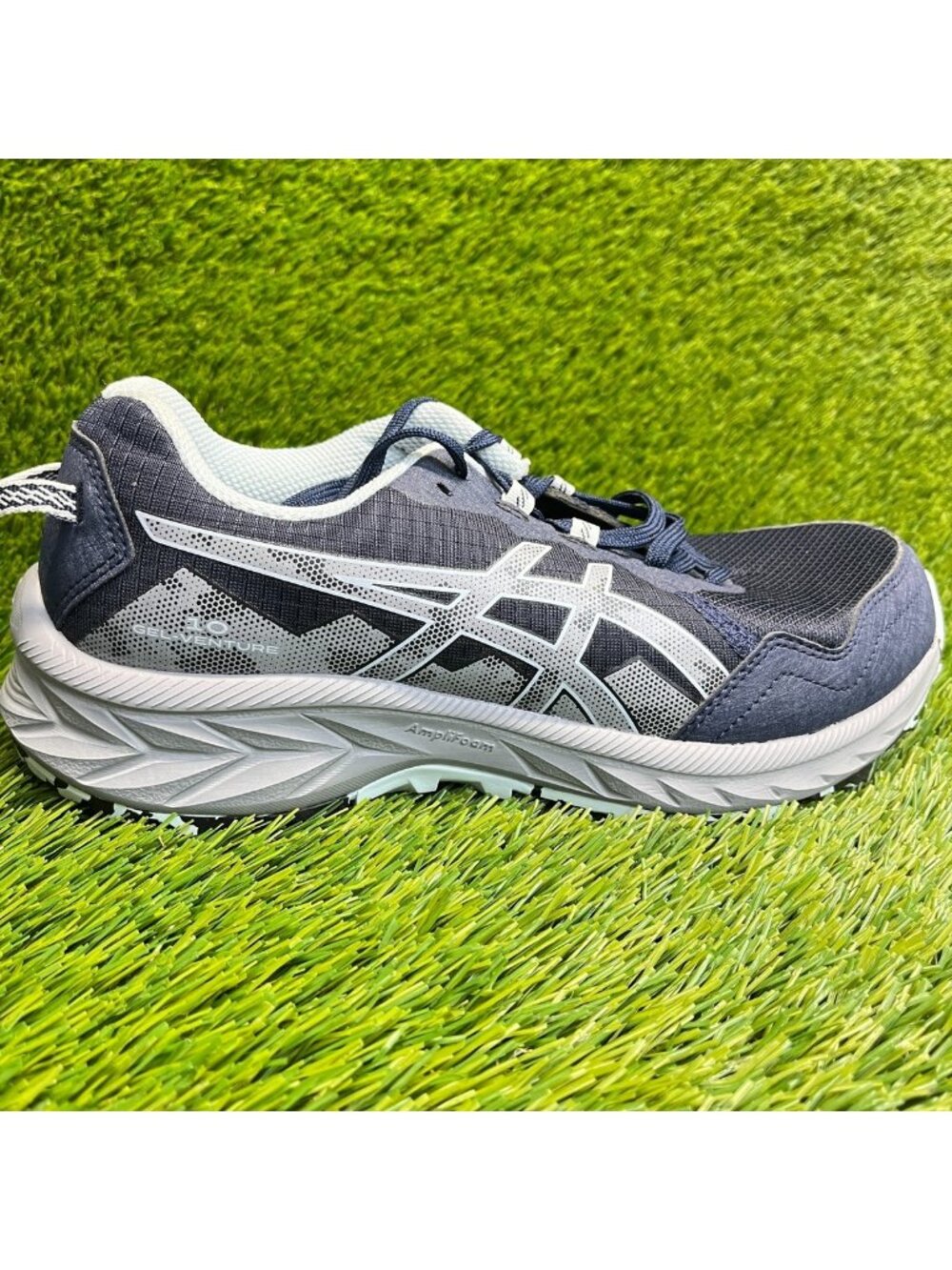 Asics Gel-Venture 10 Womens Size 9 Blue Gray Athletic Running Shoes Sneakers
